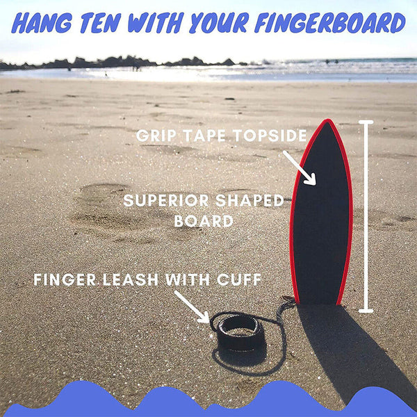 Finger Surfboard Rad Looking Fingerboard Surf The Wind Mini Board for Kids Toy