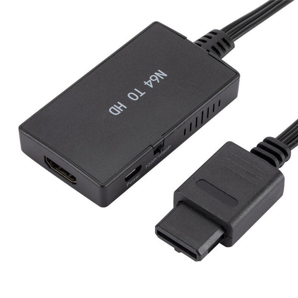 N64 To HDMI Converter Adapter HD Cable for Nintendo 64 Gamecube Super NES SNES