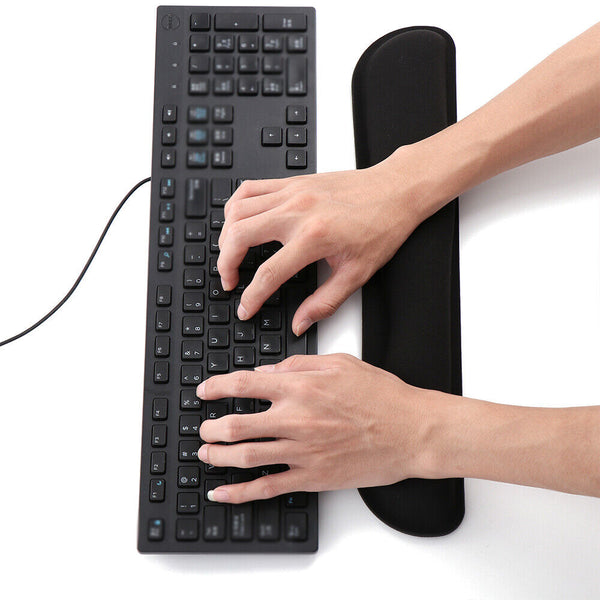 Keyboard Wrist Rest Pad Mouse Gel Wrist Rest Support Cushion Memory Foam