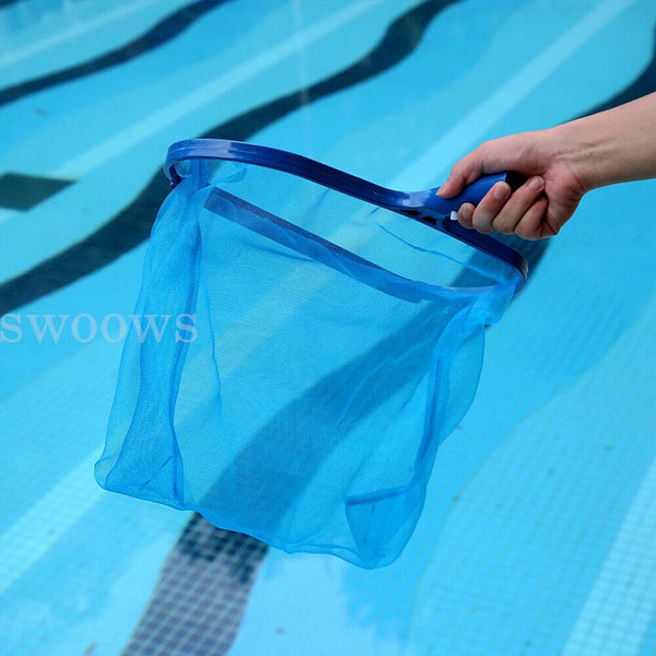 Pool Clean Skimmer Net Leaf Rake Scoop Cleaner Swimming Spa Hot Tub Mesh Frame