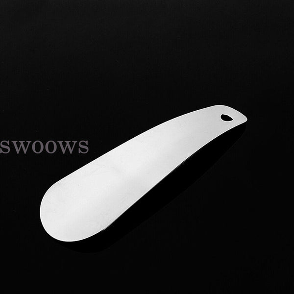 Portable Pocket Stainless Steel Shoe Horn - 15cm Metal Shoespooner Spoon AU