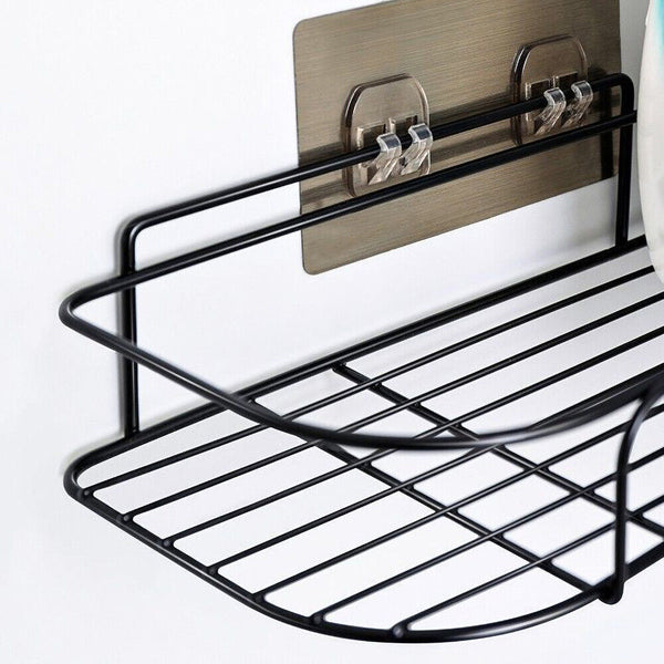 Stainless Steel Shower Caddy Corner Storage Shelf Holder Rack Organiser Bathroom