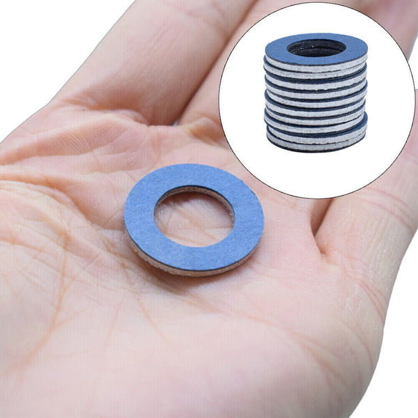 30X Oil Drain Sump Plug Washers Gasket 12mm Hole For Toyota Lexus OE#90430-12031