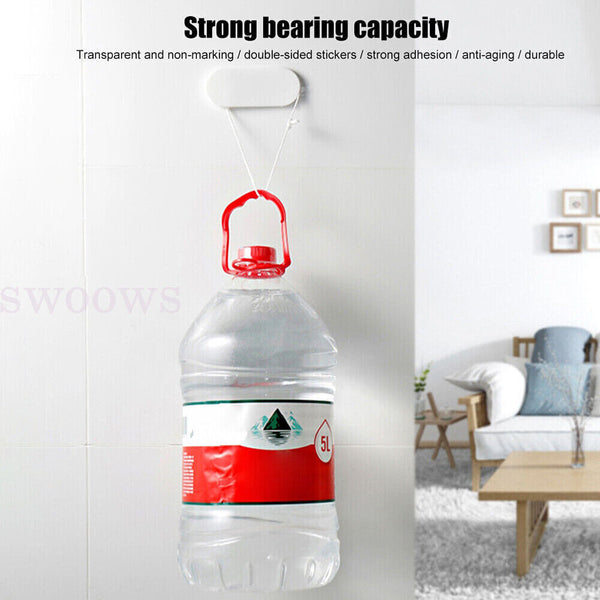 Punch-free Plug Fixer Self-Adhesive Socket Wire Organizer Power Strip Shelf AU