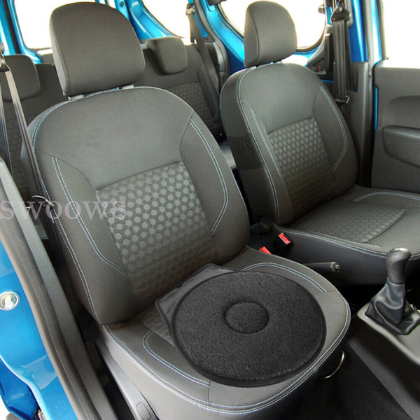 Portable Car Seat Cushion Rotation 360° Swivel Mobility Aid Moving Car Chair Pad