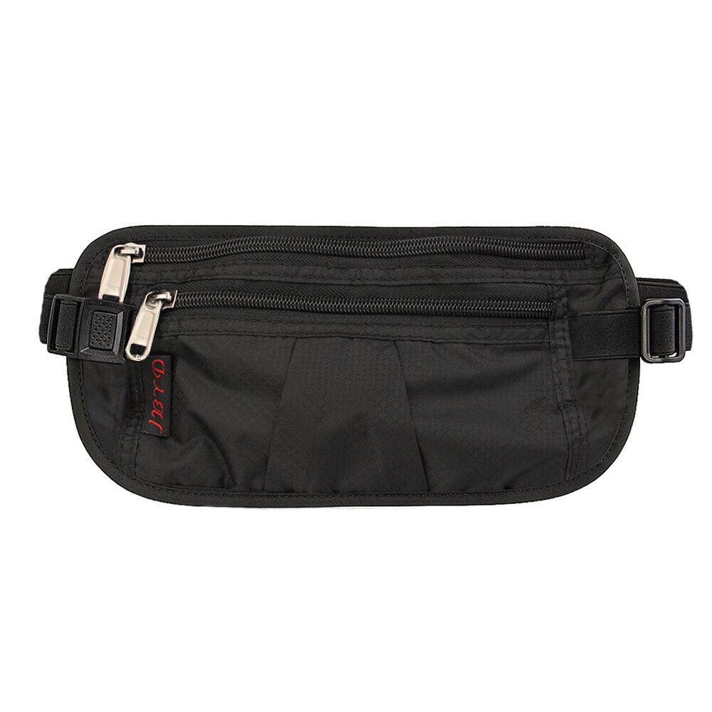 Travel Passport Waist Pouch Security Bag Blocking Cards Wallet & Money Belt