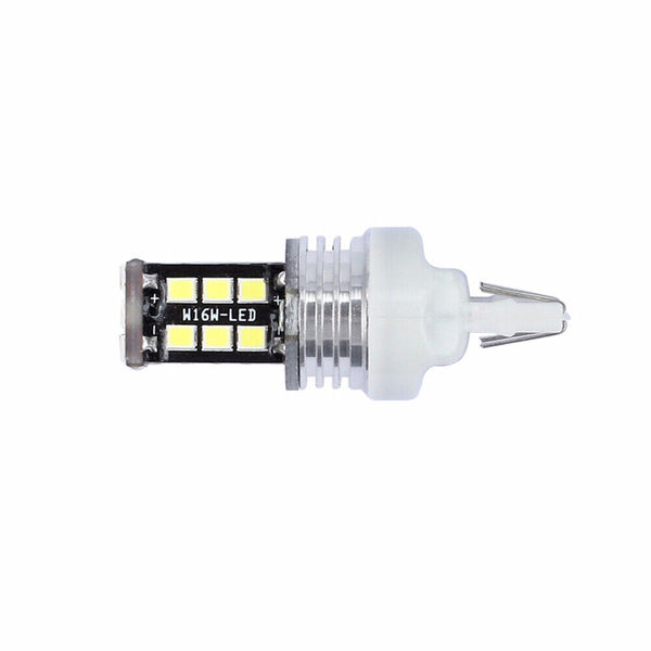 2X T20 15 LED Reverse Brake Stop Tail Light Bulb 7440  Error Free Globes