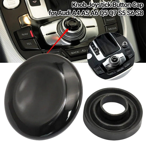 MMI Knob Joystick Button Cap Repair Kit set Fit for Audi A4 A5 A6 Q5 Q7 S5 S6 S8