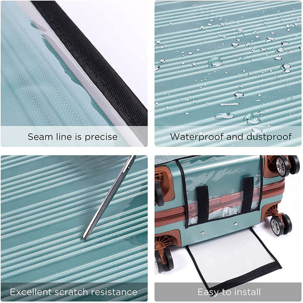 PVC Travel Luggage Suitcase Case Cover Waterproof Luggage Protective Cover