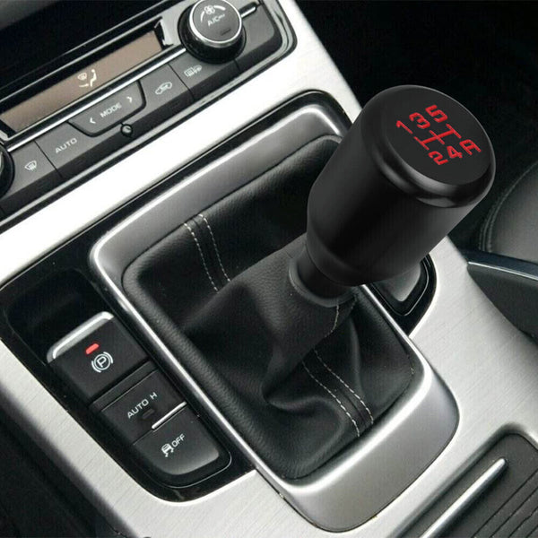 Universal 5 Speed Aluminum Manual Car Gear Stick Shift Knob Shifter Lever