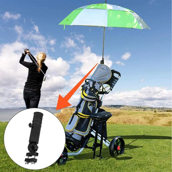 UNIVERSAL GOLF UMBRELLA HOLDER FOR BUGGY CART / BABY PRAM / WHEELCHAIR CLICGEAR