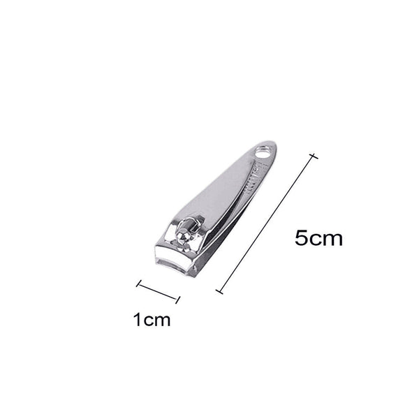 Stainless Steel Nail Clipper Finger Toe Cutter Trimmer Small Manicure Pedicure