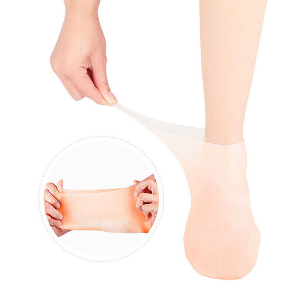 1 Pair Foot Care Socks Spa Silicone Moisturizing Gel Anti Cracking Protect