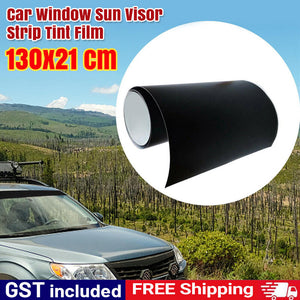 Car Window Sun Visor Strip Tint Film Car Front Windshield UV Shade DIY Decal