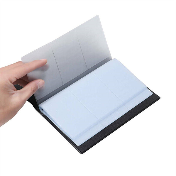 120PCS Card Business ID Holder Credit Card Wallet Book Folder Organiser Travel