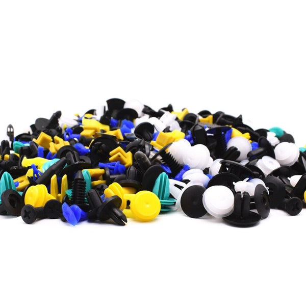 500x Car Clips Mixed Clip Fastener Kit Door Panel Automotive Body Plastic Rivets