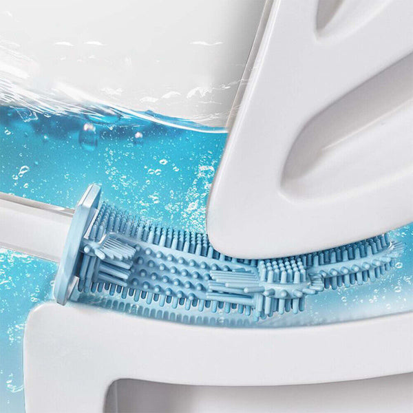 No Dead Corner Cactus Toilet Brush Silicone Toilet Brush Cellulite