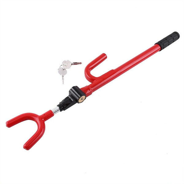Steering Wheel Lock The Club Twin Hooks Anti Theft Universal Car Van Truck SUV