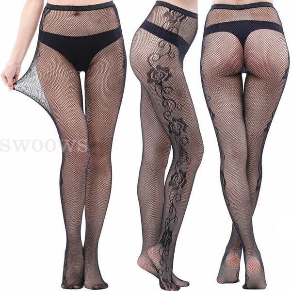 Women Fishnet Stockings Pantyhose Mesh Fishnets Tights Anti Hook Nylon Panty