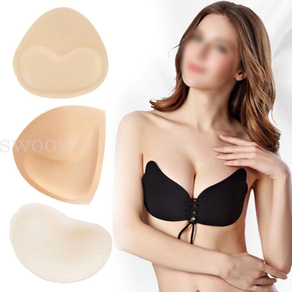 Removable Bra Bikini Breast Foam Push Up Pads Insert Enhancer Triangle Swimsuit