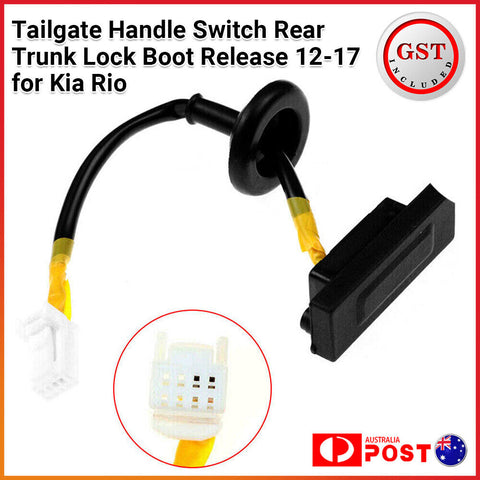 Tailgate Handle Switch Rear Trunk Lock Boot Release For 12-17 Kia Rio 812601W220