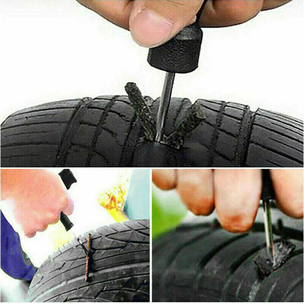 50PC Tyre Repair Plugs Car Tire Puncture Recovery Tyre Tubeless Seal Plugs Strip