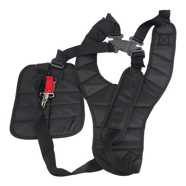 Double Shoulder Strap Harness For Brushcutter Whipper Snipper Trimmers Universal