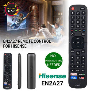 New EN2A27 Replacement Remote Control for Hisense 4K LED HD UHD Smart TV