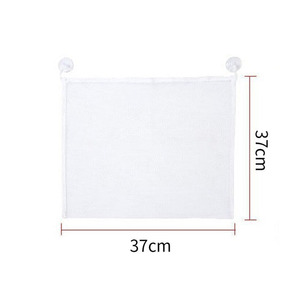 1/2x Toy Bath Storage Bathroom Suction Bathtub Stuff Net Mesh Doll Baby Toys Bag