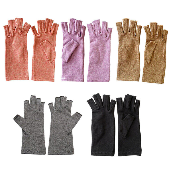 Brace Arthritis Hand Compression Gloves fingerless gloves Pain Relief