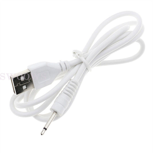 1M Vibrator USB Charging Cable Charger Cord Charge 2.5mm Massage Therapy Devices