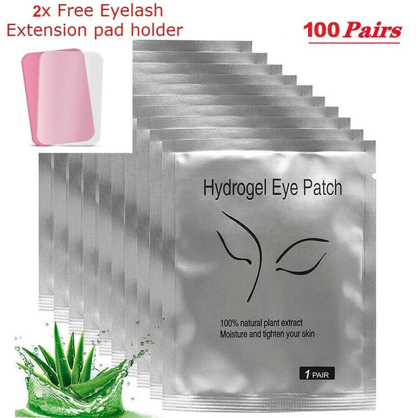 UPTO 2000 Under Eye Gel Pads Free Eyelash Extensions Accessories Lashes Holder