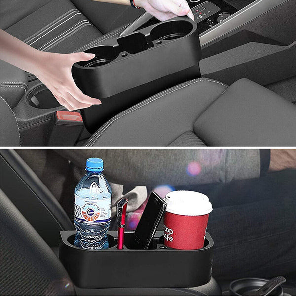 Car Seat Travel Coffee Bottle Water Stand Drink Cup Holder Food Cleanse Storage