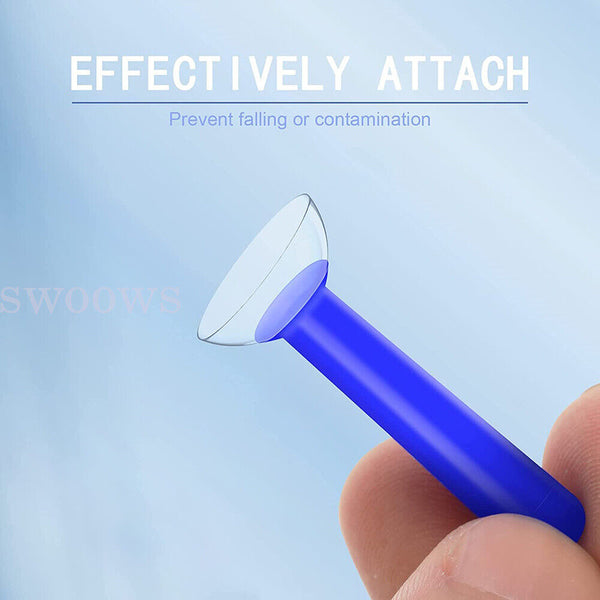 Silicone Contact Lens Remover Suction Forceps Plunger Inserter Sucker Stick