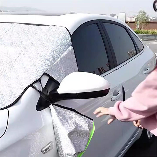 Car Windscreen Cover Ice Frost Shield Snow Protector Sun Shade Winter #T