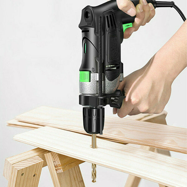 13pcs High Speed M2 Steel Drill Bit Set HSS Titanium Nitride Coating Kit AU NEW