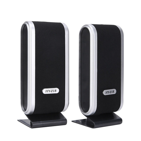 Pair USB Speakers Computer Speaker Sound Stereo For PC Notebook Desktop Laptop