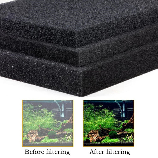 Aquarium Filter Foam Fish Tank Pond Sump Filter Cotton Fine Media Sponge Pad AU