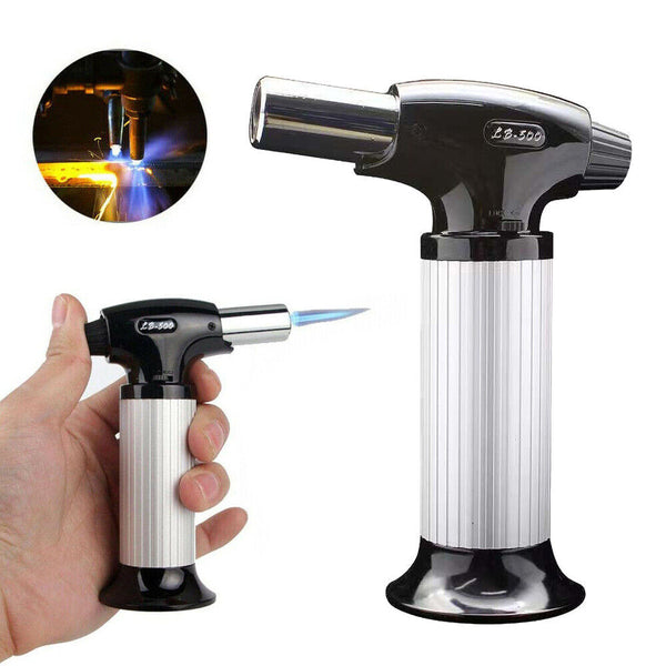 Refillable Gas Butane Blow Torch Fire Lighter Food Cook Baking Culinary Solder