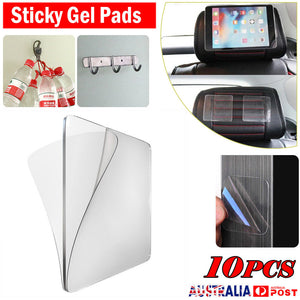 Silicone Gel Pads Super Sticky  Clear Durable Washable Transparent gripping Pad