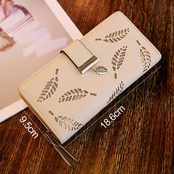 Fashion Women Wallet PU Leather Long Purse Clutch Case Credit Card Pouch Holder