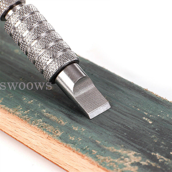 DIY Handmade Adjustable Swivel Leather Tools Rotating Carving Blade