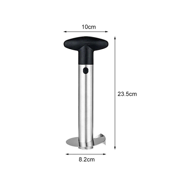 Stainless Steel Easy Kitchen Tool Fruit Pineapple Corer Slicer Cutter Peeler