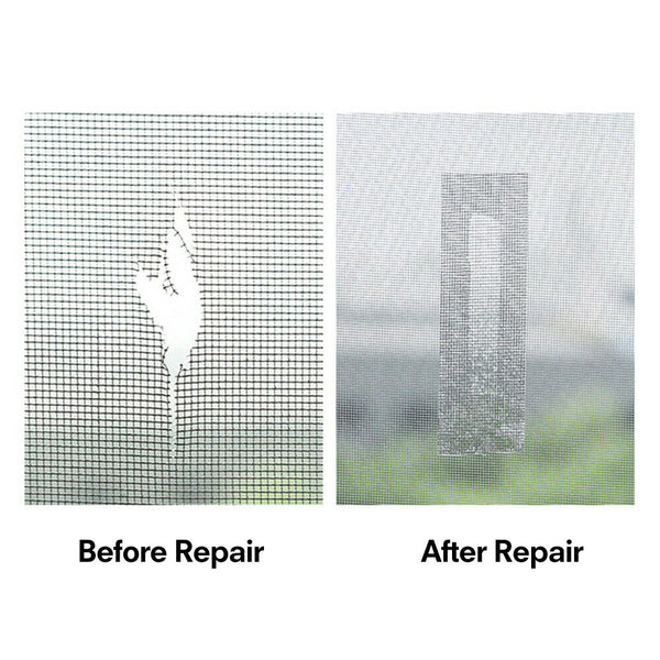 Window Door Repair Tape Fly Screen Insect Repellent Repair Tape Self Adhesive