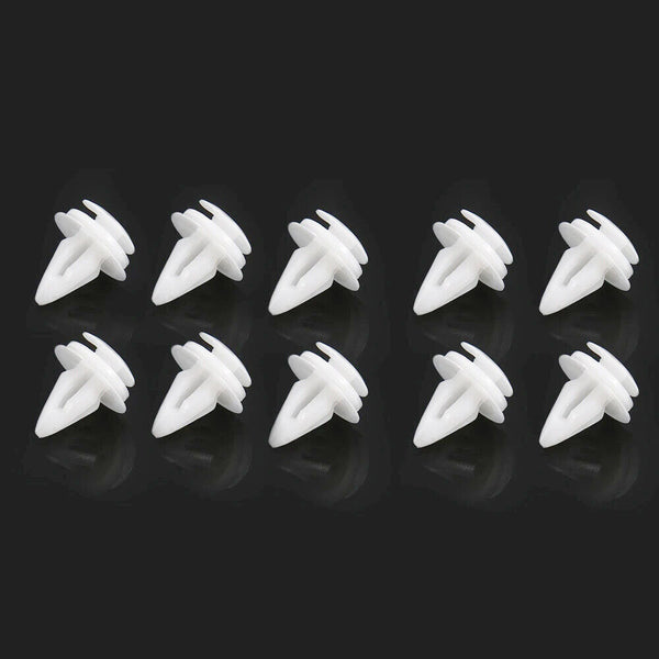 100pcs Door Panel Retainer Interior Door Card Trim Clip Fastener Stem Dia 9mm