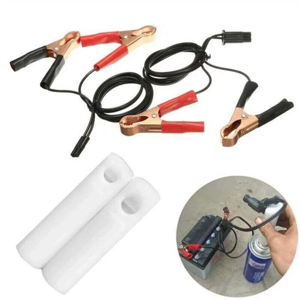 Car Cleaning Tool Nozzle DIY Kit Vehicle Fuel Injector Flush Cleaner Adapter