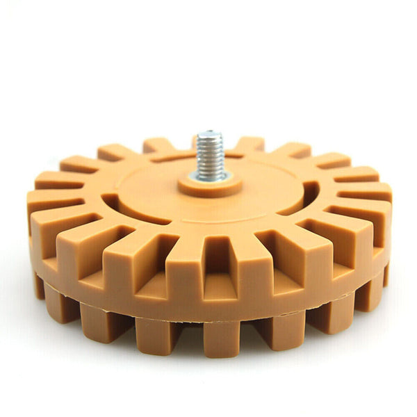 Decal Remover Rubber Eraser Wheel Adhesive Sticker Graphics Removal Eraser Tool