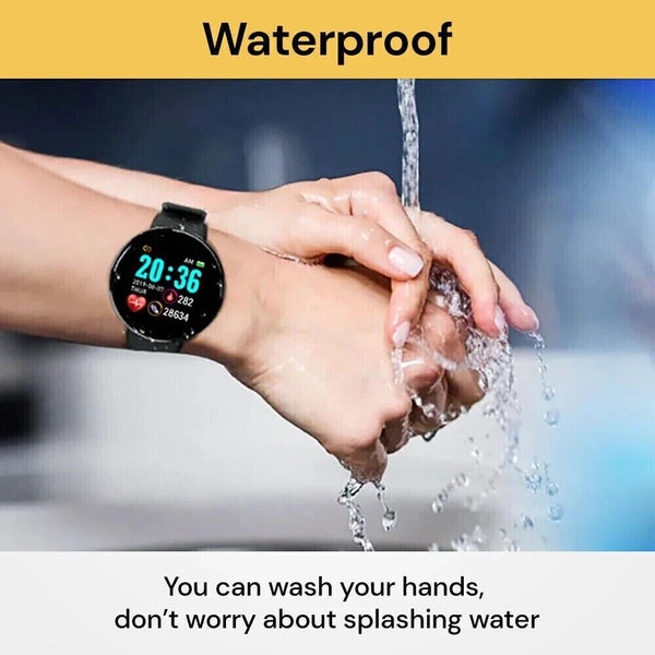 Smart Watch For Men Women Waterproof Smartwatch Bluetooth Sports Fitness Tracker