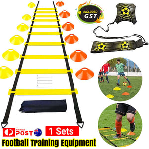 Football Training Equipment for Kids Speed Agility Agility Ladder Set 12 Rung 6M