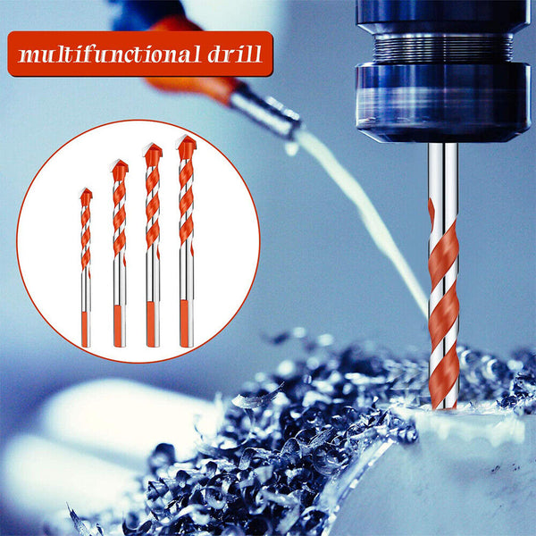 7PCS Ultimate Drill Bits Multifunctional Ceramic Glass Punching Hole Working Set